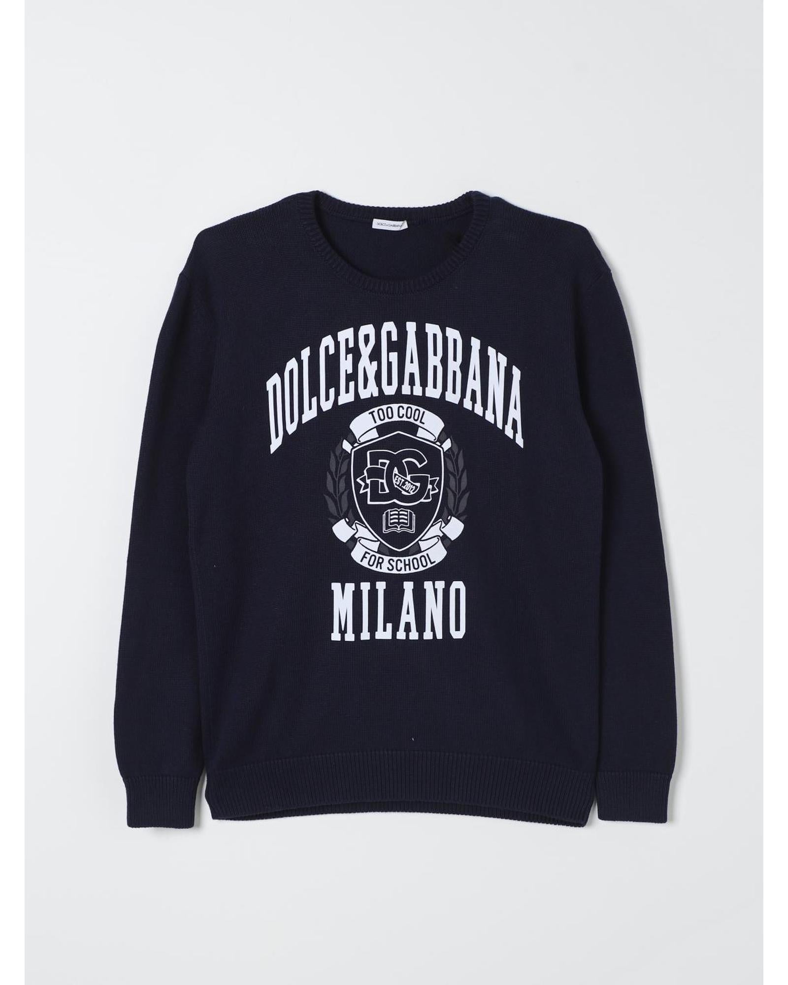 Dolce & Gabbana Dolce Gabbana Kids Sweater Blue