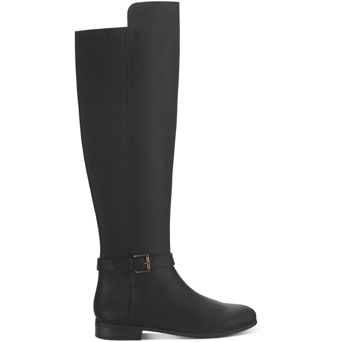 Kimmball Womens Solid Tall Over-The-Knee Boots