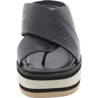 Womens Criss-Cross Wedge Sandals