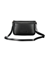 La Martina Woven Crossbody Bag Model LA20557 Women Black Handbags