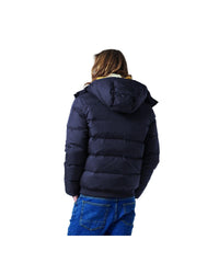 La Martina Mens Quilted Puffer Jacket - Blue