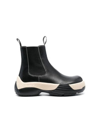 Lanvin Chelsea Boots Thick Sole Men Black