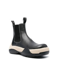 Lanvin Chelsea Boots Thick Sole Men Black