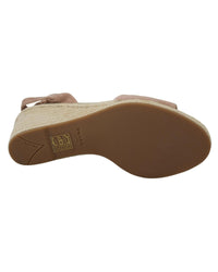 Prada Espadrille Wedge Sandal Pink