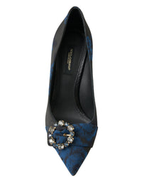 Dolce & Gabbana Crystal Floral Heels8