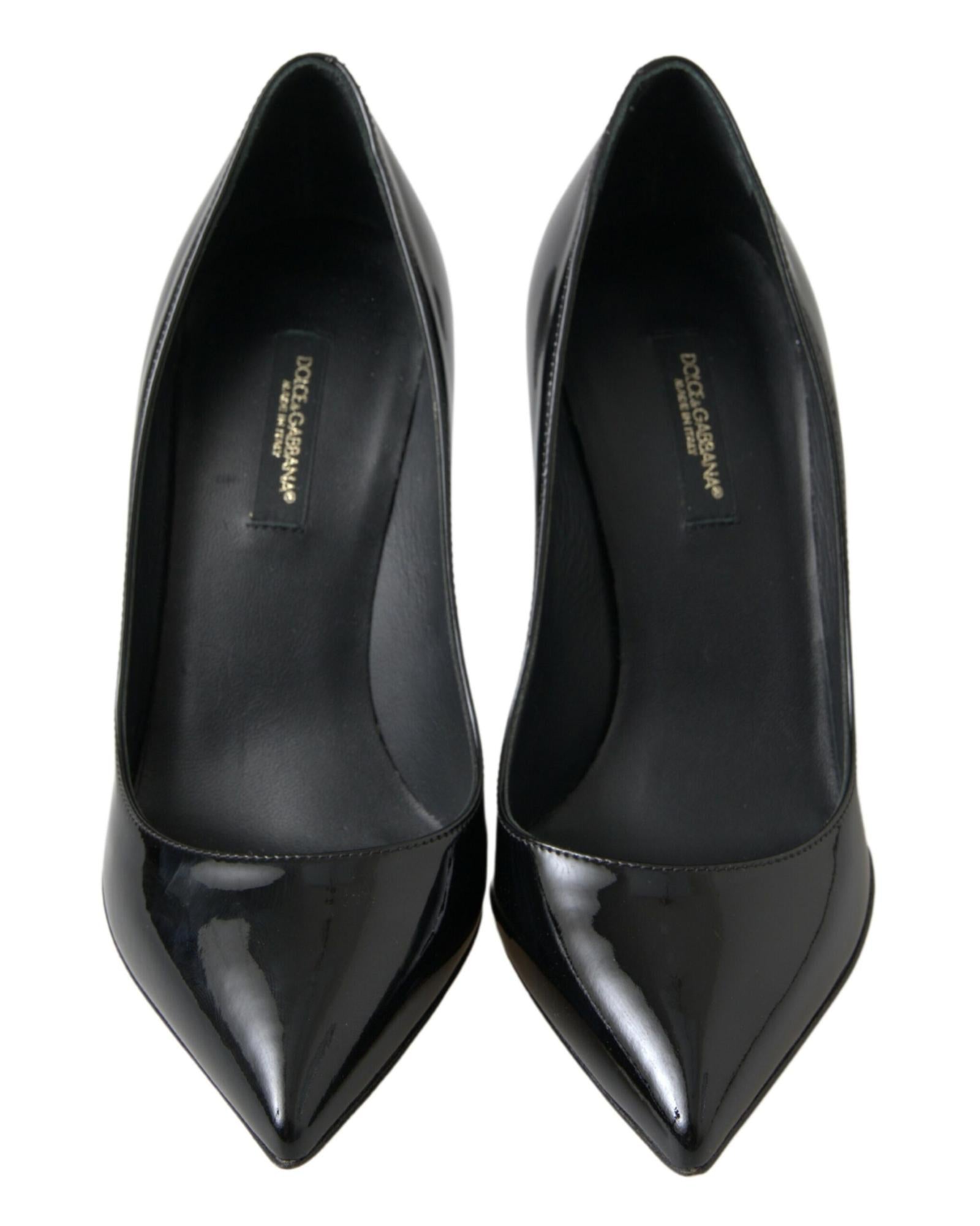 Dolce & Gabbana  Patent Leather Pumps Black BB6464