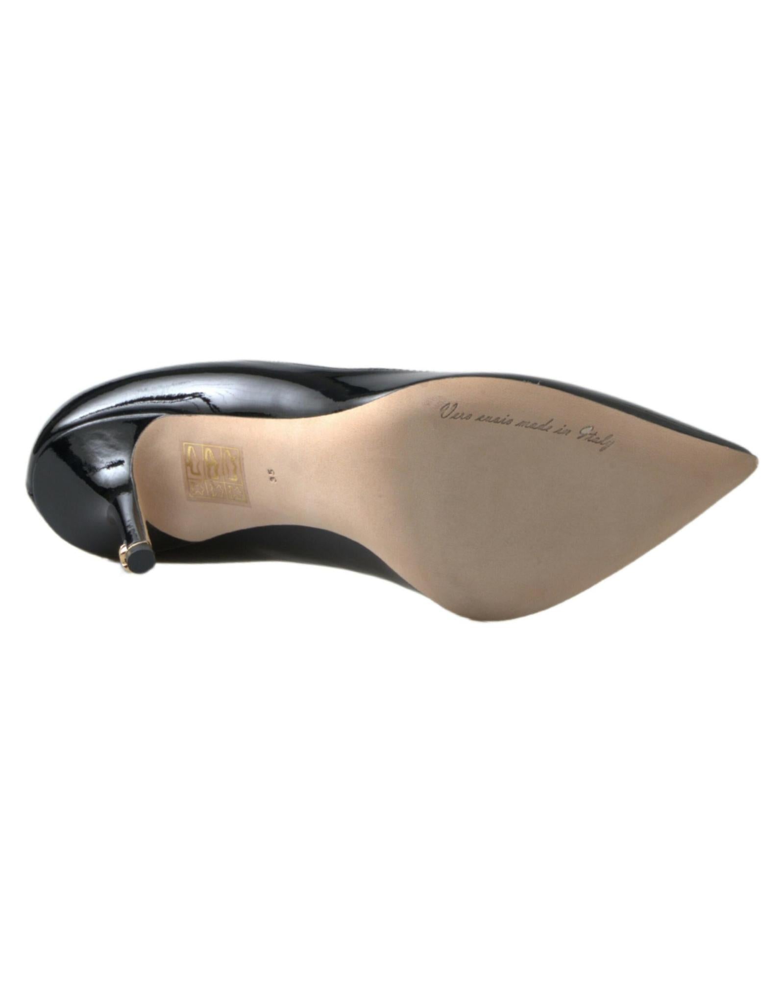 Dolce & Gabbana  Patent Leather Pumps Black BB6464