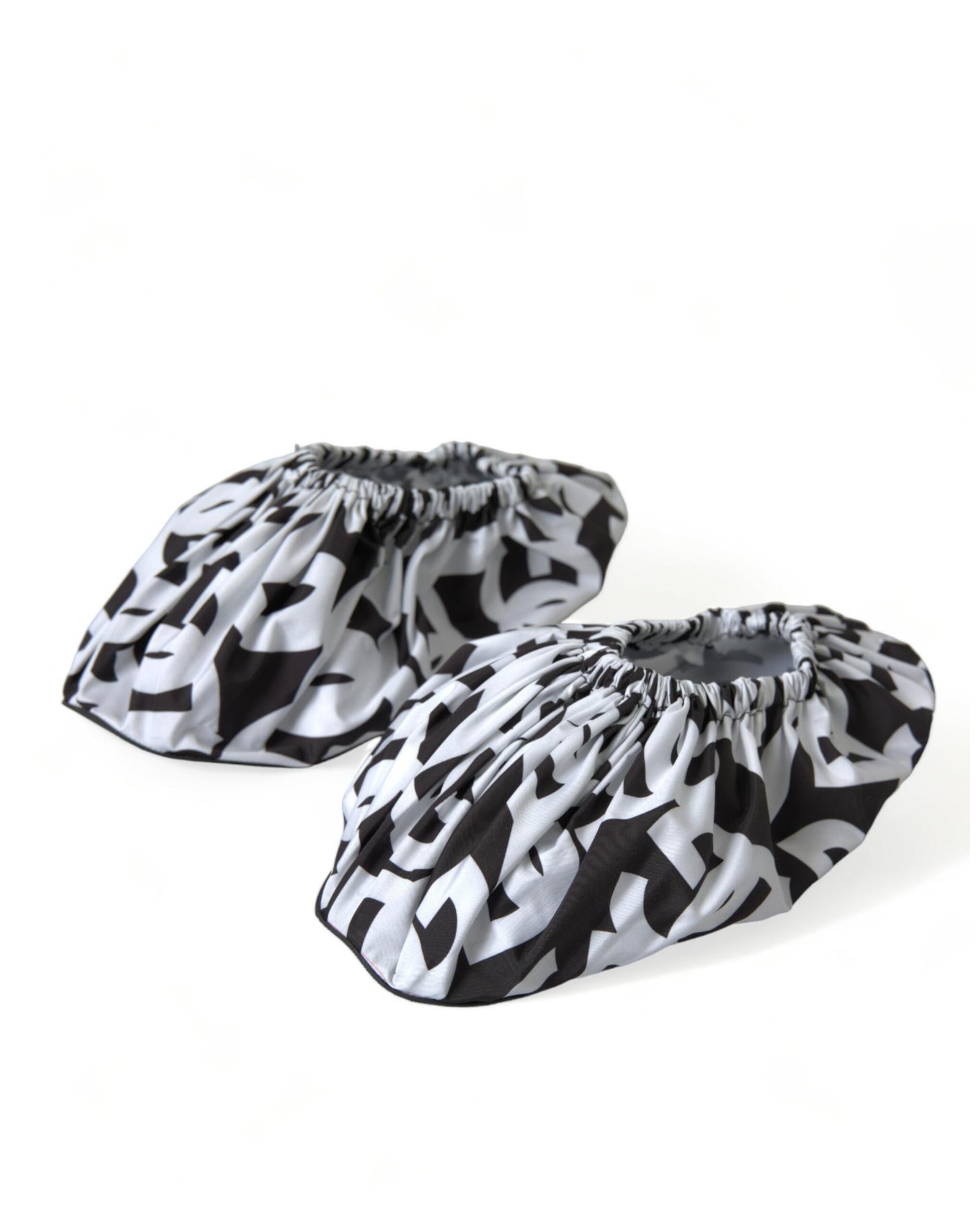 Dolce & Gabbana DG Logo Print Shoe Covers