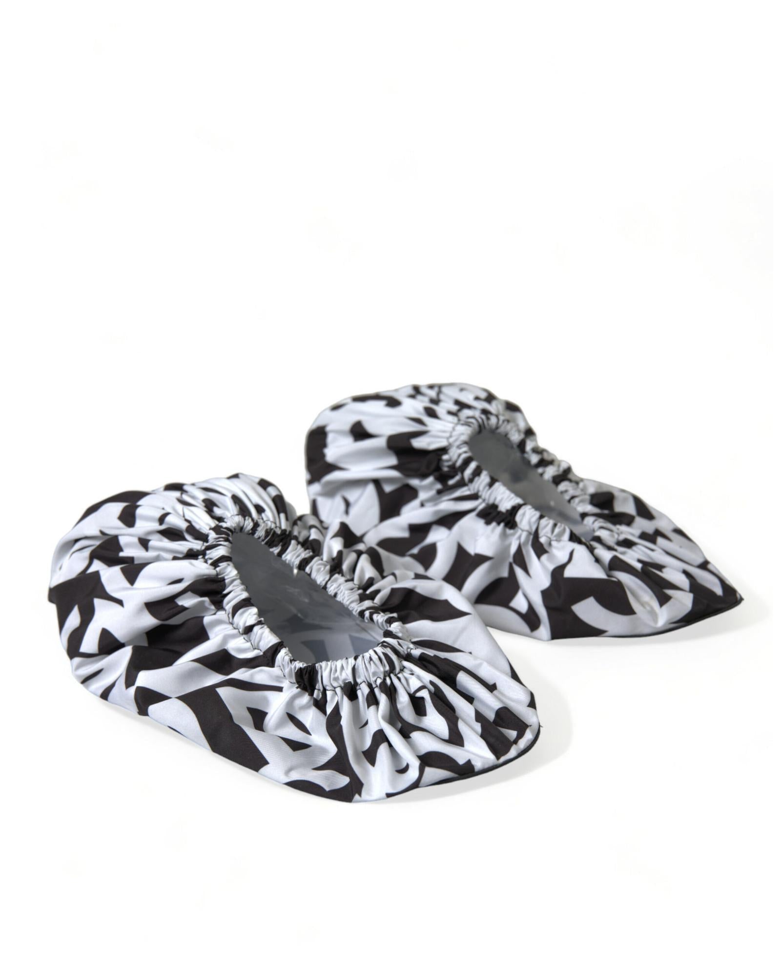 Dolce & Gabbana DG Logo Print Shoe Covers