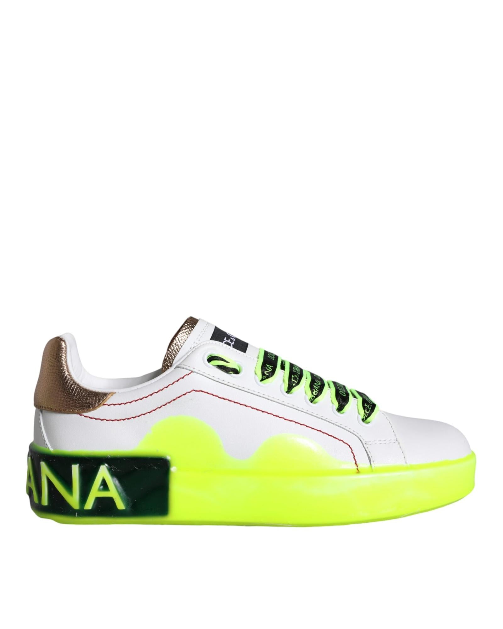 Dolce & Gabbana Portofino Sneakers for Men 5 White