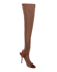 Dolce & Gabbana Rose Satin Sandals