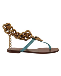 Dolce & Gabbana Leather Heart Embellished Flats6