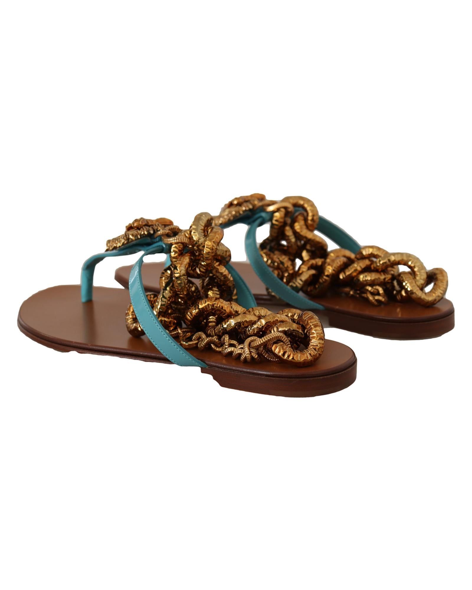 Dolce & Gabbana Leather Heart Embellished Flats14