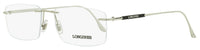 Longines Rimless Eyeglasses LG5001H 016 Palladium 56mm Palladium