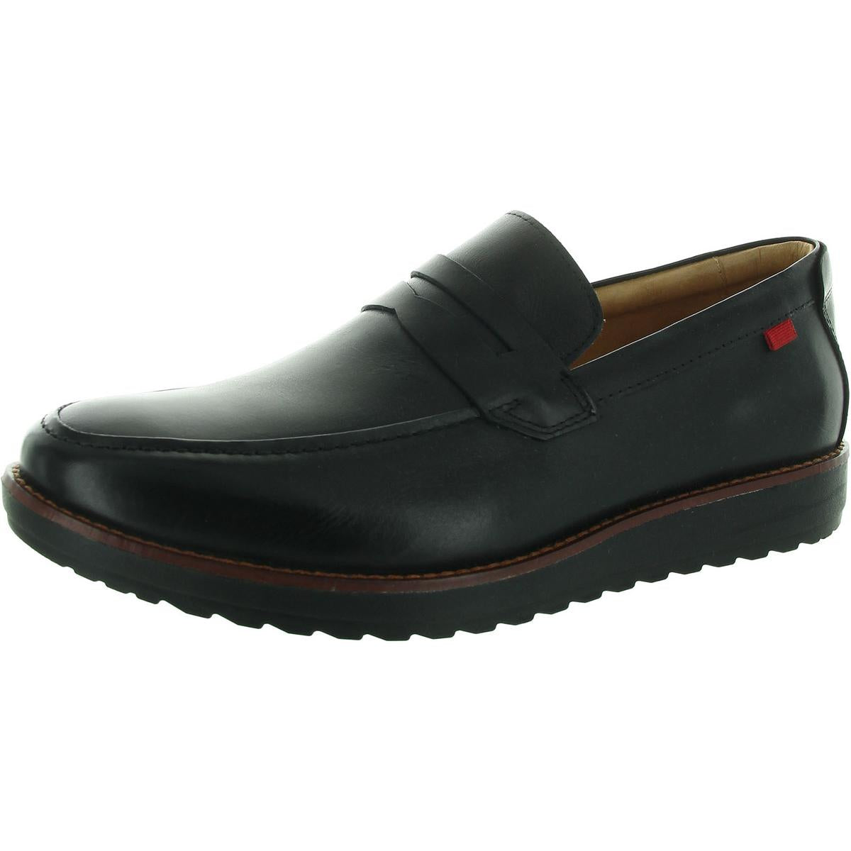 Mens Lined Leather Loafers