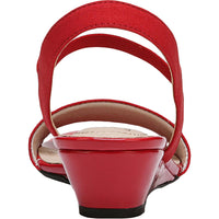 Yolo Womens Strapp Ankle Strap Wedge Sandals