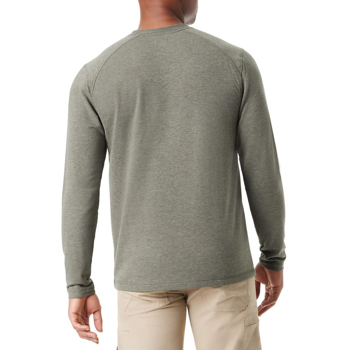 Mens Heathered Polyester T-Shirt