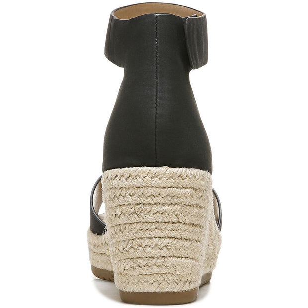 Oakley Womens Buckle Espadrille Wedge Sandals