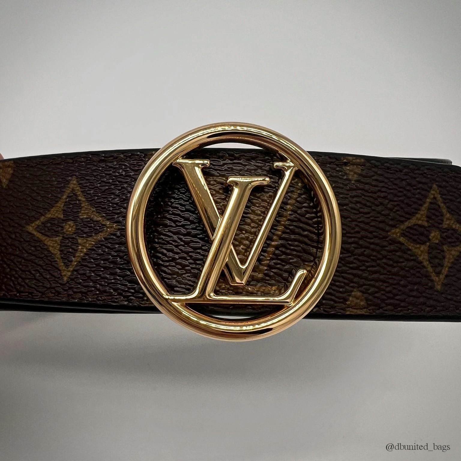 LOUIS VUITTON WOMEN LV CIRCLE REVERSIBLE BELT M9935 - 35mm X 80 Multi