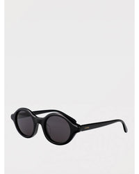 Loewe Oval Acetate Sunglasses UV Protection Women Black