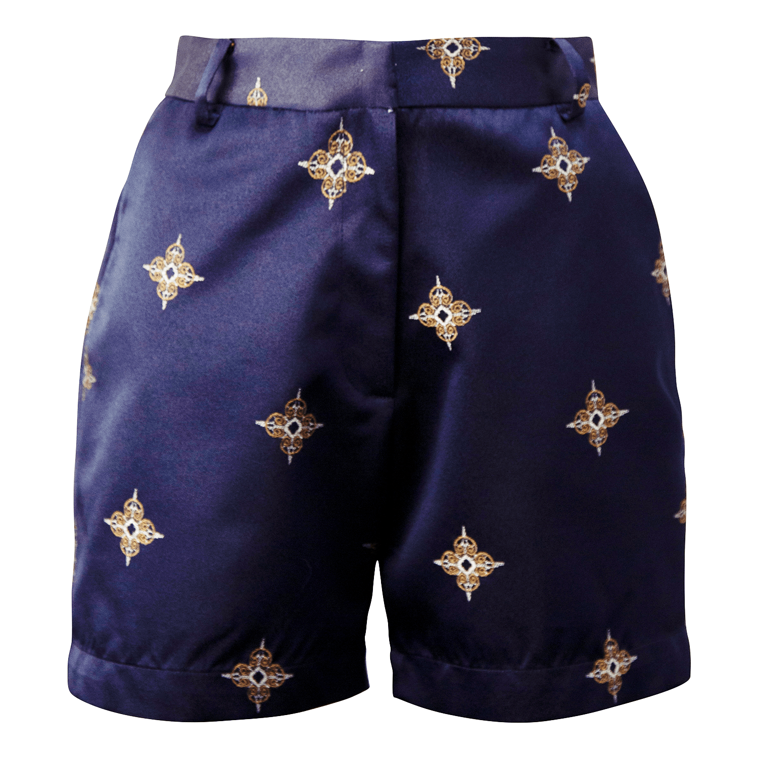 Black And Gold Shorts5