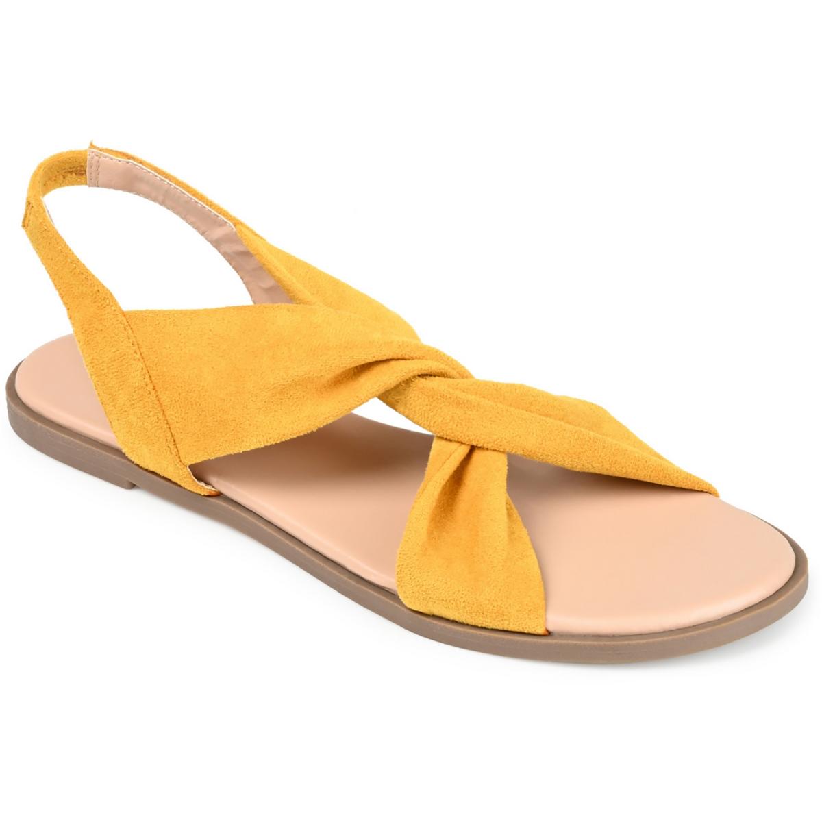 Deleece Womens Laceless Man Made Slingback Sandals