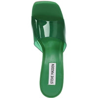 Lipa Womens Comfort Insole Square Toe Mule Sandals