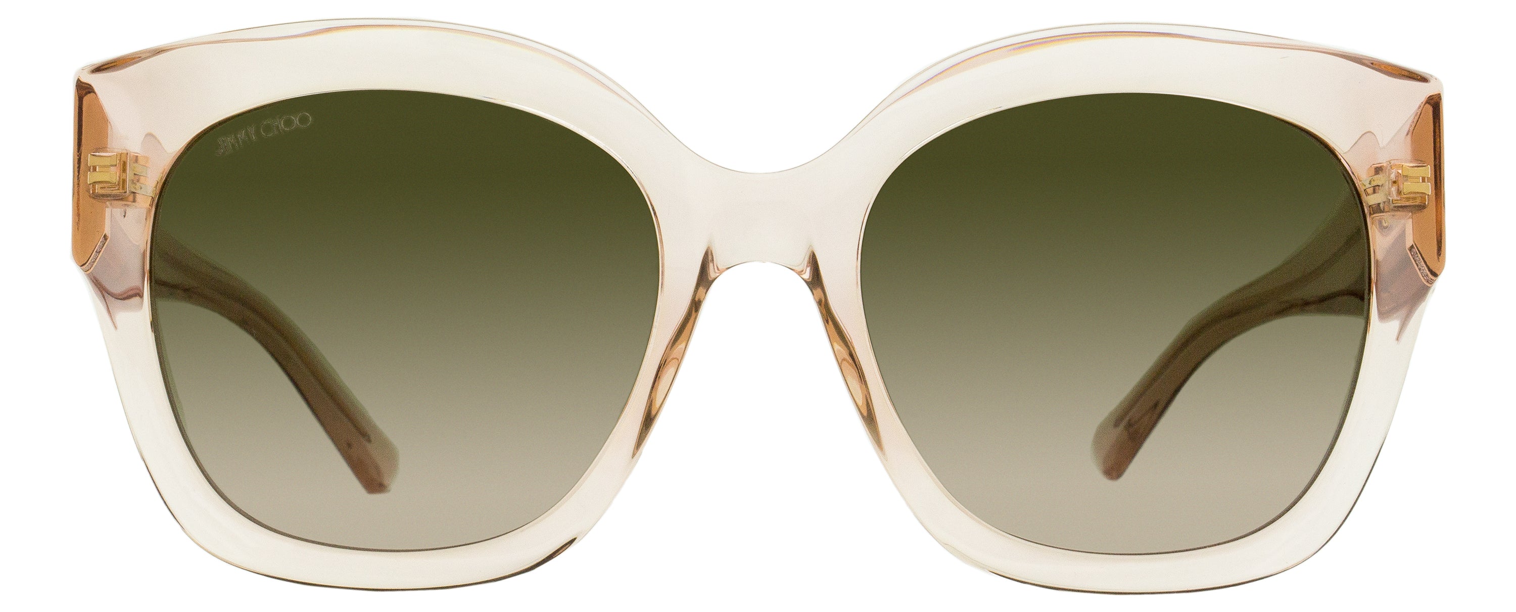 Jimmy Choo Square Sunglasses Leela FWMHA Nude 55mm – Bluefly