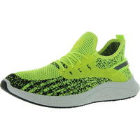 Flight 01 Mens Knit Lifestyle Casual And Fashion Sneakers 13 Medium Neon