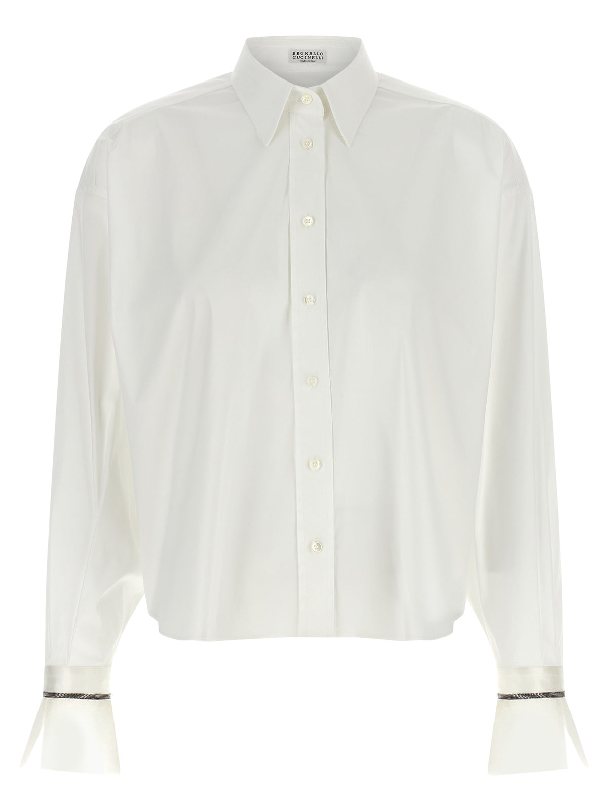 BRUNELLO CUCINELLI Brunello Cucinelli Women 'Shiny Cuffs' Shirt