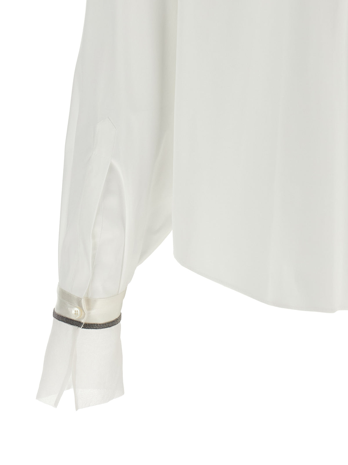 BRUNELLO CUCINELLI Brunello Cucinelli Women 'Shiny Cuffs' Shirt