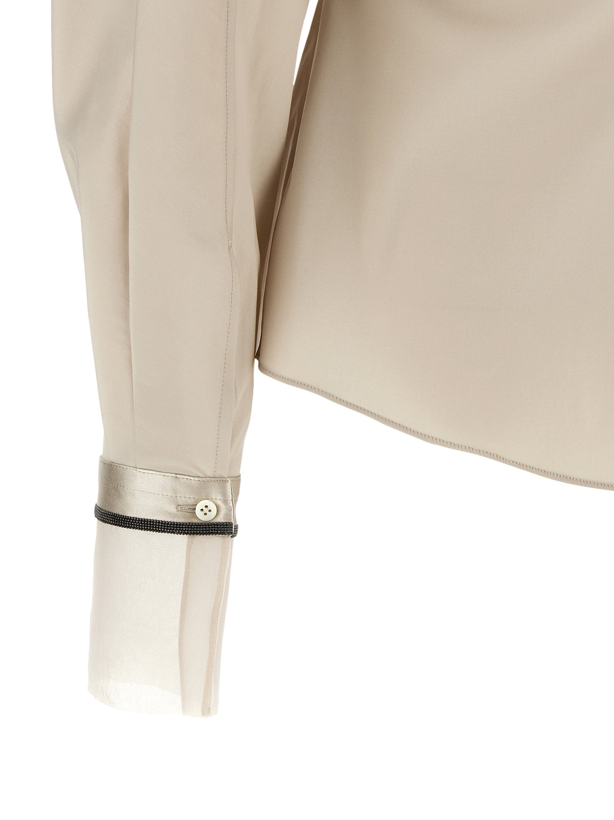 BRUNELLO CUCINELLI Brunello Cucinelli Women 'Shiny Cuffs' Shirt