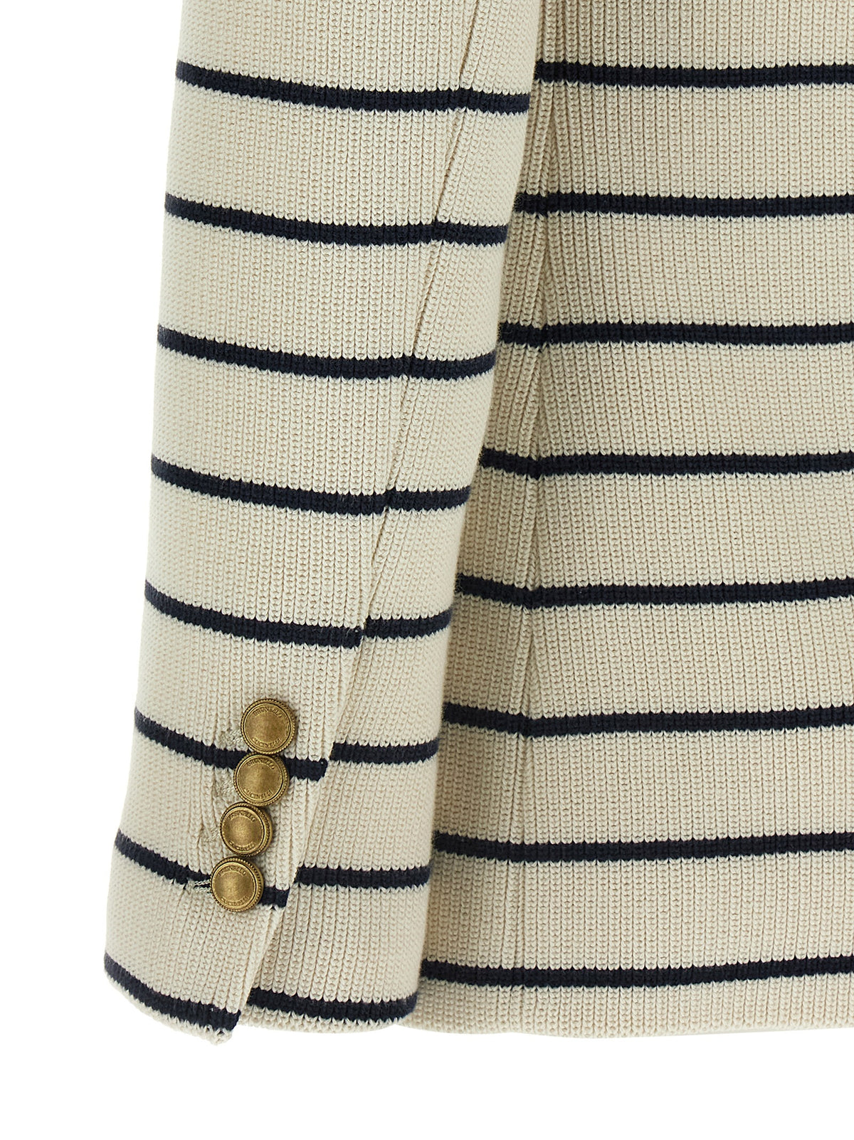 Brunello Cucinelli Women Striped Sweater Blazer