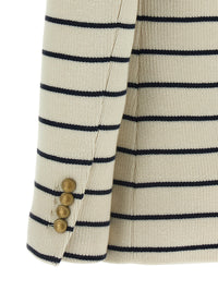 Brunello Cucinelli Women Striped Sweater Blazer
