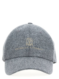 BRUNELLO CUCINELLI Brunello Cucinelli Men Logo Embroidery Cap