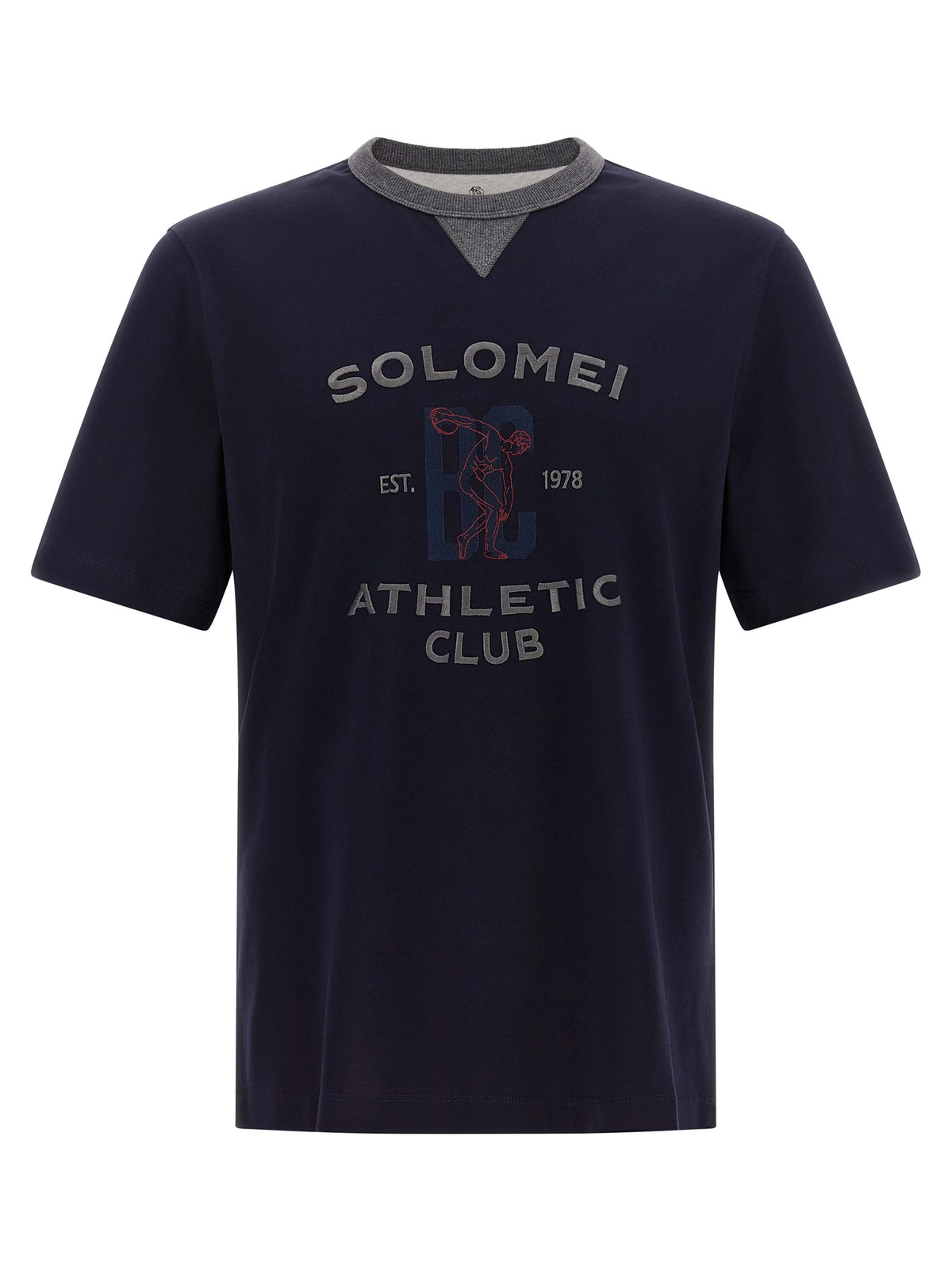 BRUNELLO CUCINELLI Brunello Cucinelli Men 'Solomei Athletic Club' T-Shirt