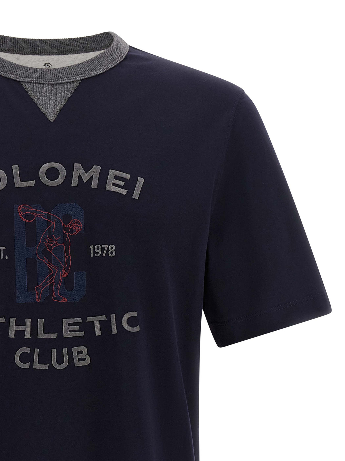 BRUNELLO CUCINELLI Brunello Cucinelli Men 'Solomei Athletic Club' T-Shirt