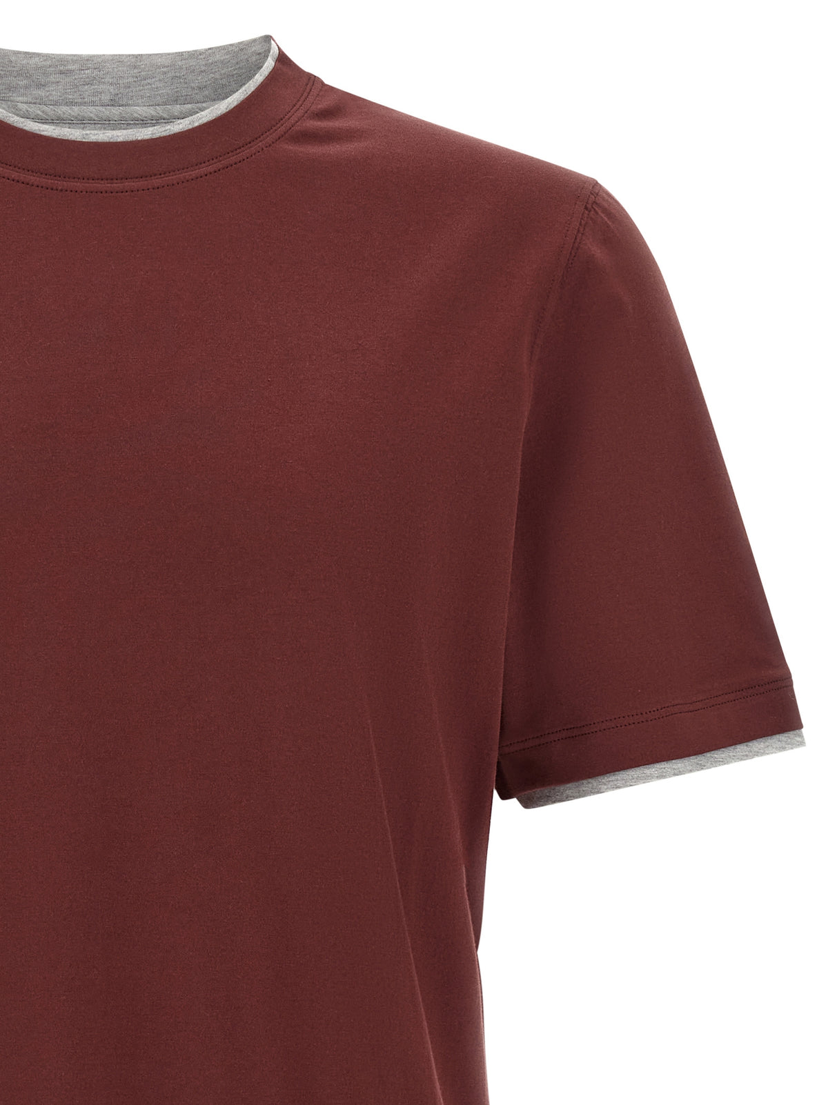 BRUNELLO CUCINELLI Brunello Cucinelli Men 'Faux-Layering' T-Shirt