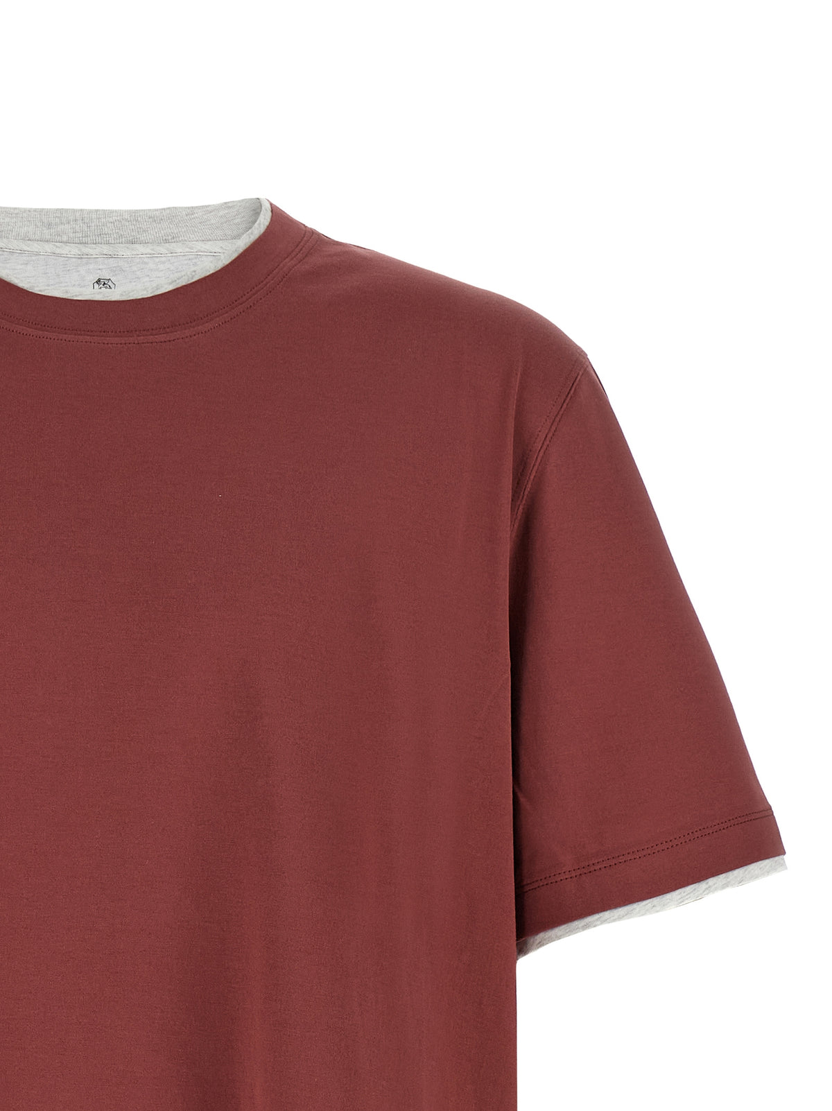 BRUNELLO CUCINELLI Brunello Cucinelli Men Double Layer T-Shirt