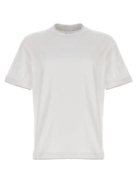 Brunello Cucinelli Men Double Layer T-Shirt