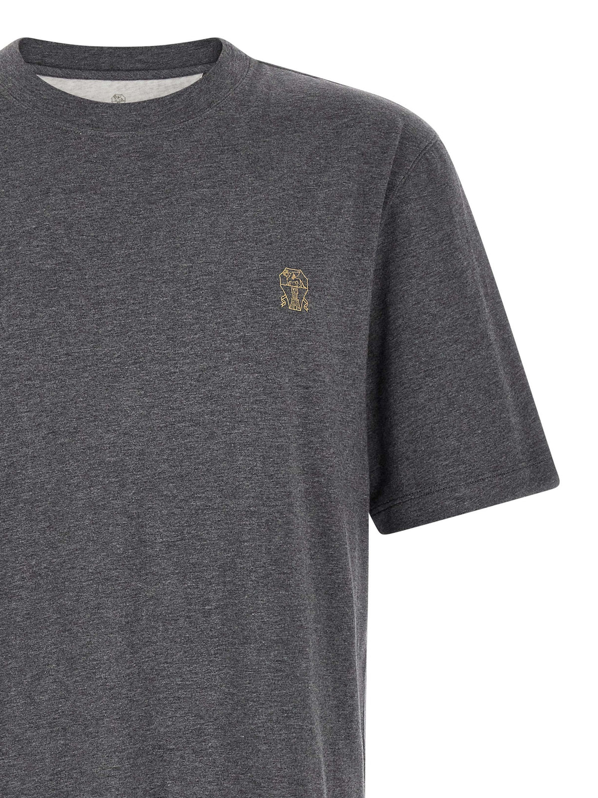 BRUNELLO CUCINELLI Brunello Cucinelli Men 'Stemma Solomeo' T-Shirt