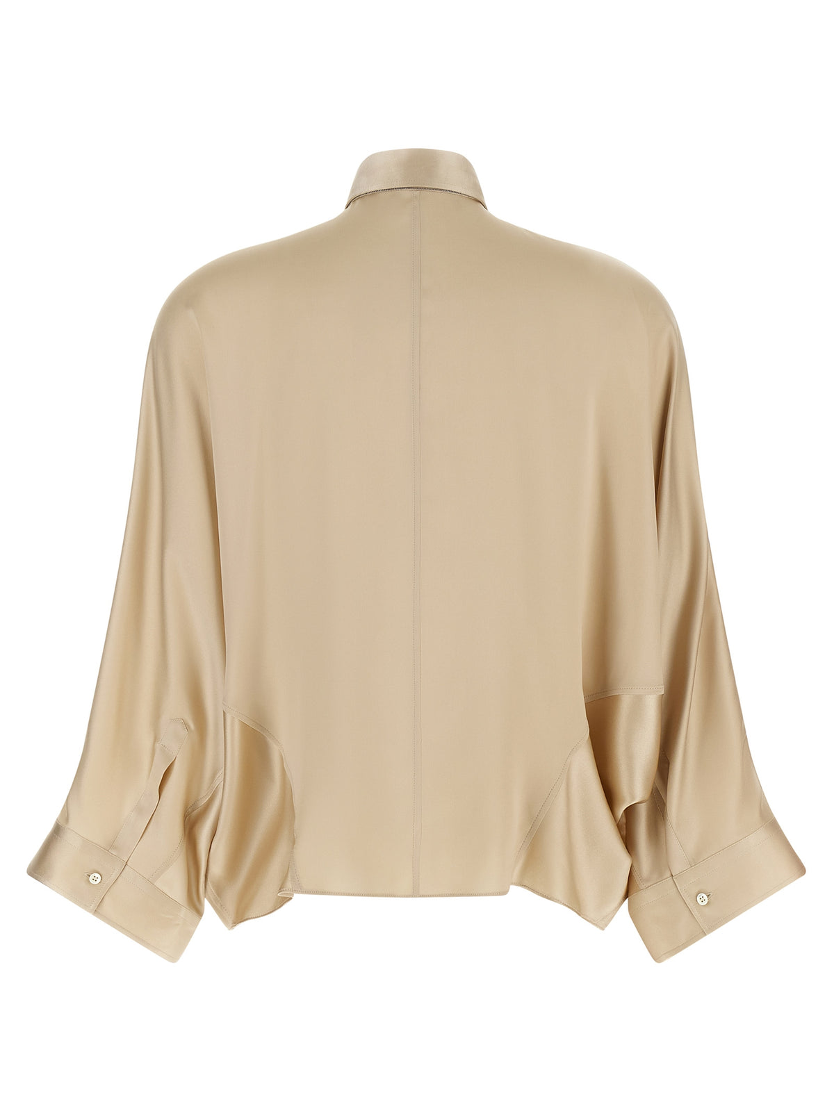 BRUNELLO CUCINELLI Brunello Cucinelli Women 'Monile' Satin Shirt