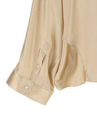 BRUNELLO CUCINELLI Brunello Cucinelli Women 'Monile' Satin Shirt