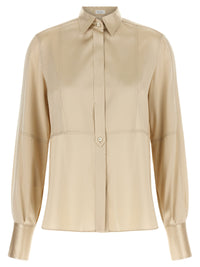 BRUNELLO CUCINELLI Brunello Cucinelli Women Satin Silk Shirt