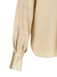 BRUNELLO CUCINELLI Brunello Cucinelli Women Satin Silk Shirt