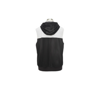 Brunello Cucinelli Perforated Mesh Two-Tone Hooded Gilet