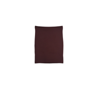 Brunello Cucinelli Womens Cotton Strapless Maroon Top
