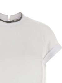 BRUNELLO CUCINELLI Brunello Cucinelli Women ‘Monile’ Jersey T-Shirt