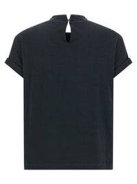 BRUNELLO CUCINELLI Brunello Cucinelli Women 'Shiny Collar' T-Shirt
