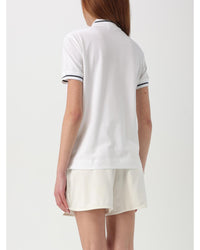 Brunello Cucinelli Short Sleeve Polo Shirt Women White